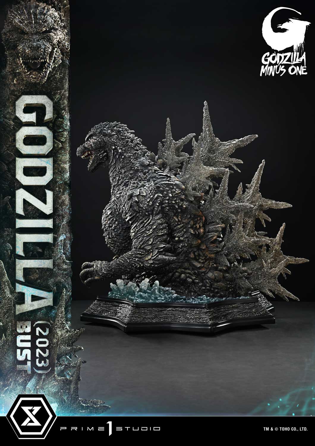 Life Size Bust GODZILLA MINUS ONE (Film) Godzilla (2023) Bonus Version