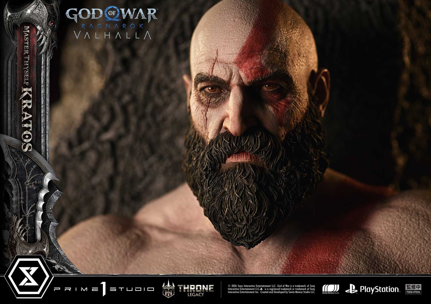 Throne Legacy God of War: Ragnarok Master Thyself Kratos Bonus Version