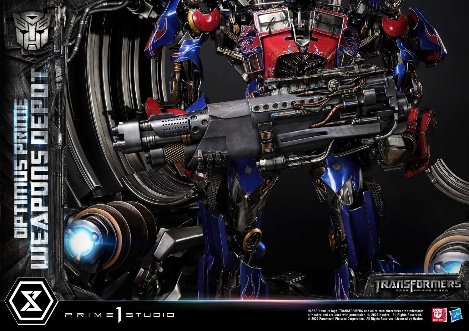 Museum Masterline Transformers: Dark of the Moon (Film) Optimus Prime Weapons Depot