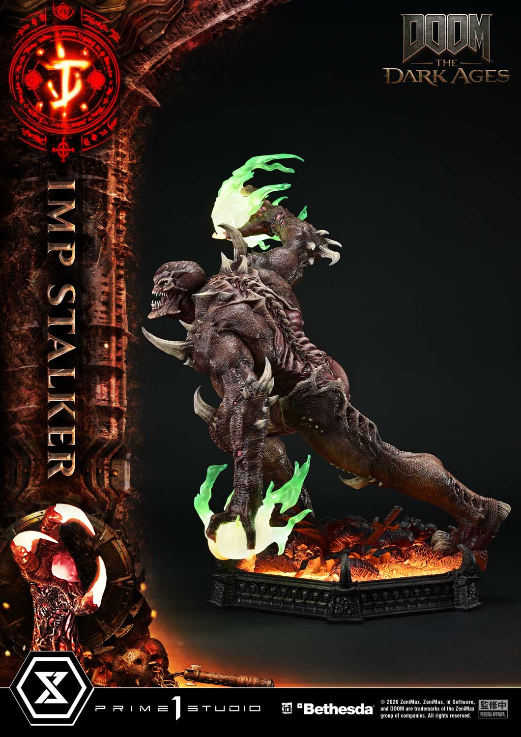 Ultimate Premium Masterline DOOM: The Dark Ages Imp Stalker