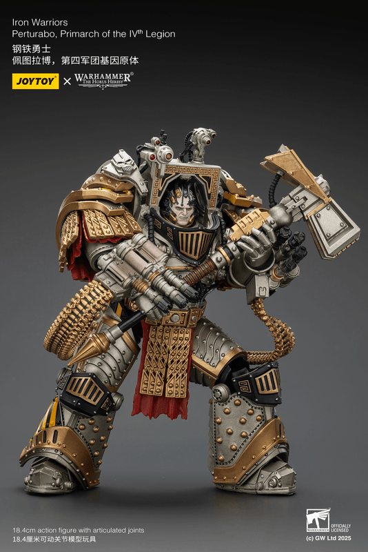JOYTOY Iron Warriors Perturabo, Primarch of the lVth Legion | 6927054401819