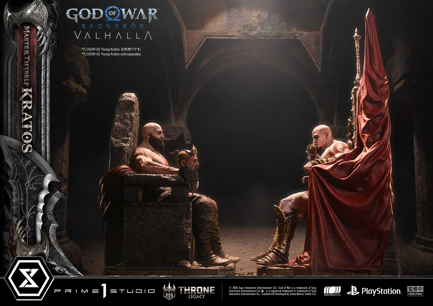 Throne Legacy God of War: Ragnarok Master Thyself Kratos