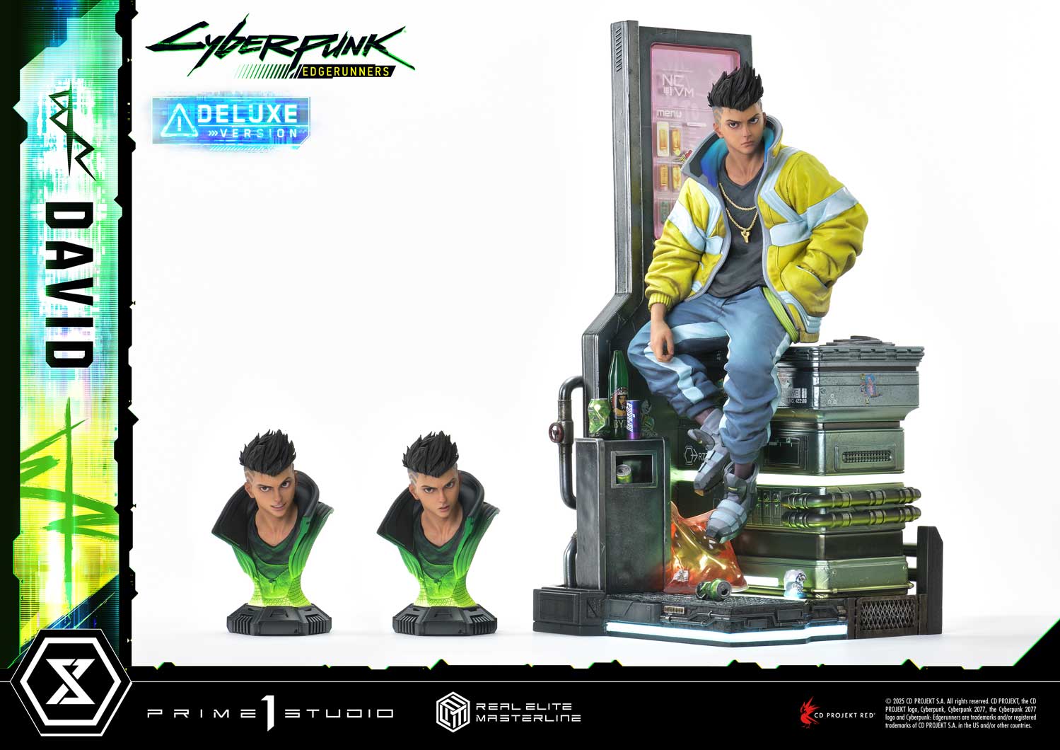 Real Elite Masterline Cyberpunk: Edgerunners David Deluxe Bonus Version