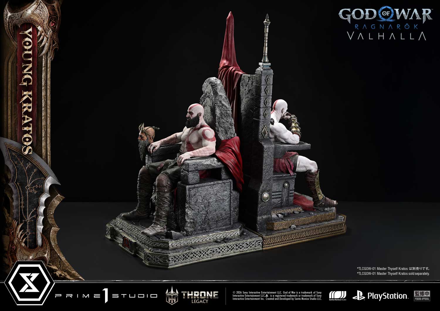 Throne Legacy God of War: Ragnarok Young Kratos Bonus Version