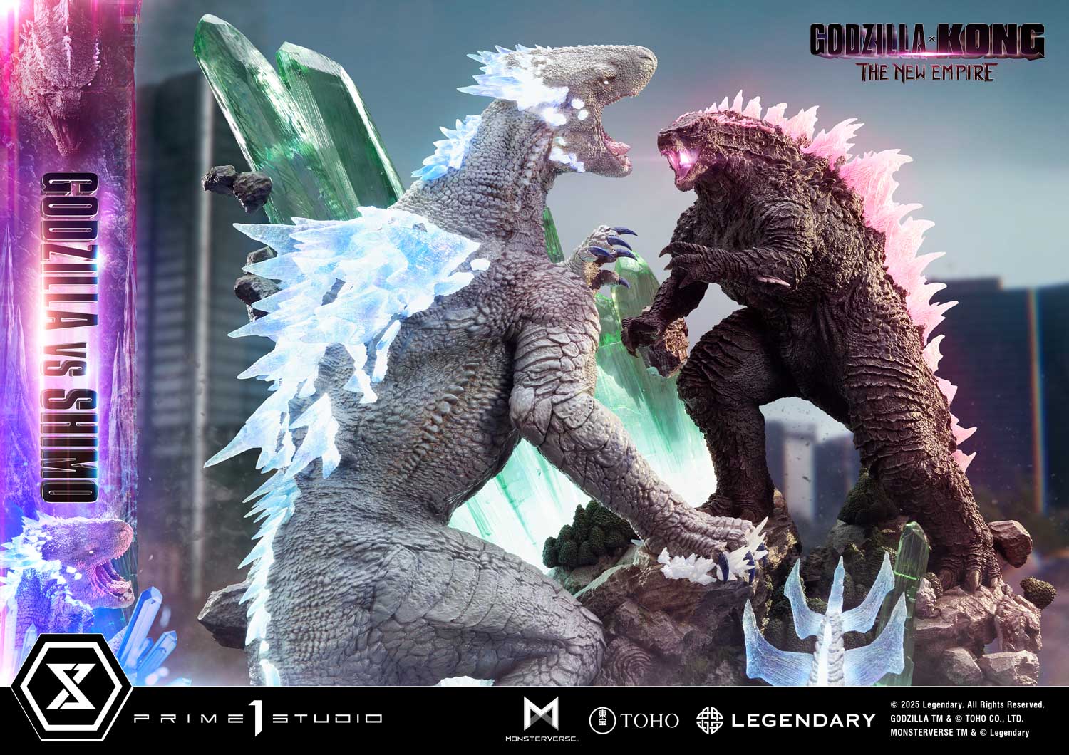 Ultimate Diorama Masterline Godzilla x Kong: The New Empire Godzilla vs Shimo