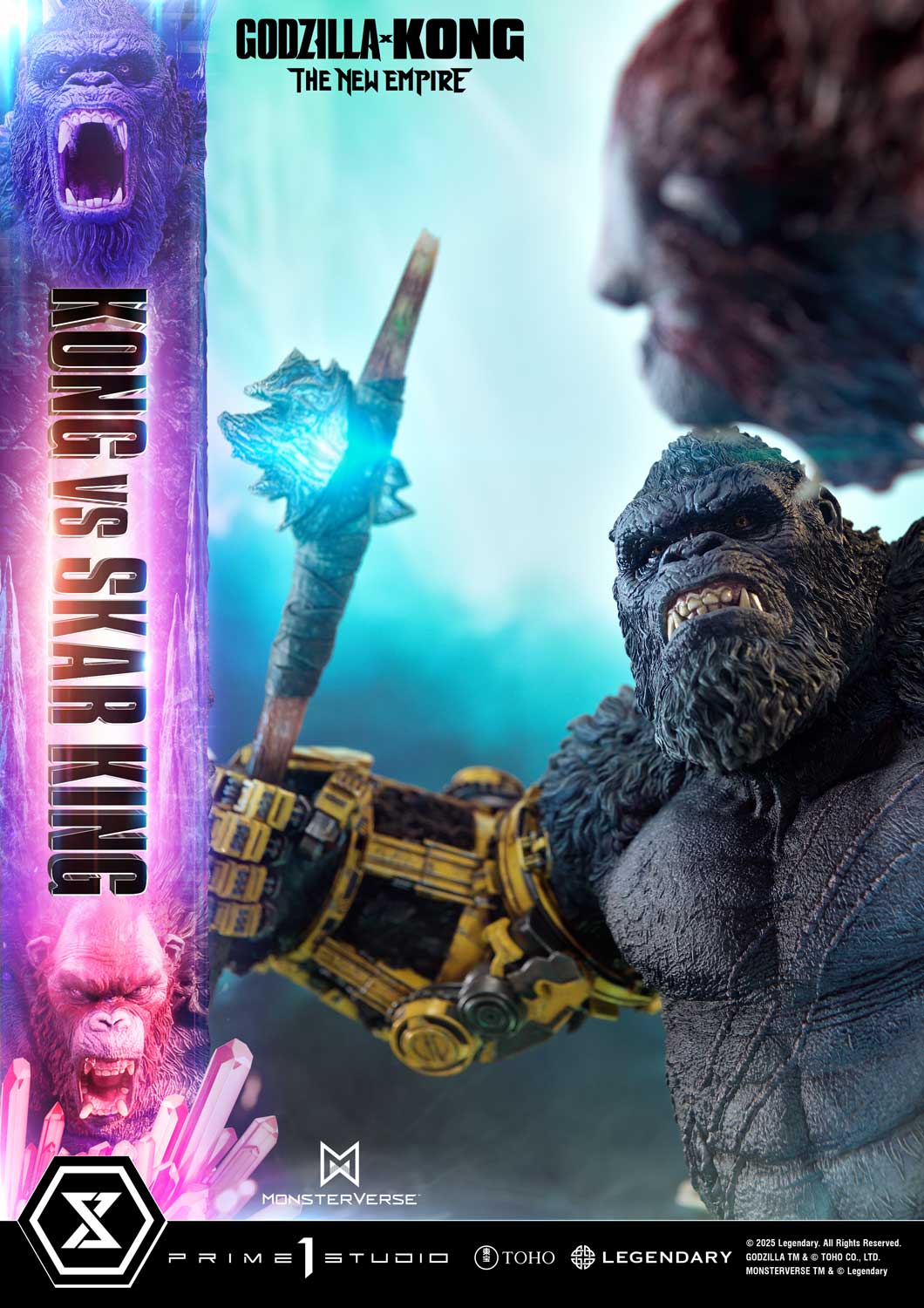 Ultimate Diorama Masterline Godzilla x Kong: The New Empire (Film) Kong vs Skar King Bonus Version