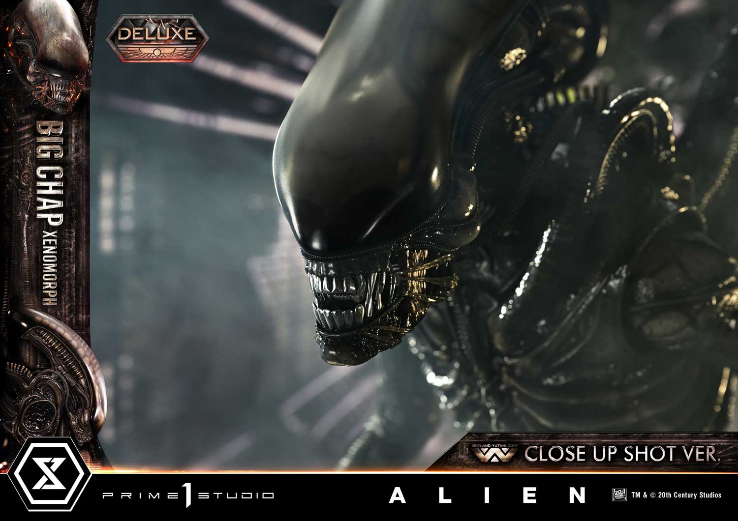 (PRE-ORDER) Museum Masterline XL Alien (Film) Big Chap Xenomorph Close Up Shot Ver. Deluxe Version