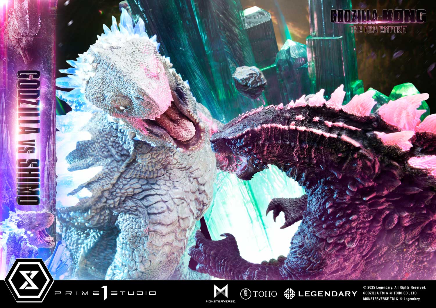 Ultimate Diorama Masterline Godzilla x Kong: The New Empire Godzilla vs Shimo