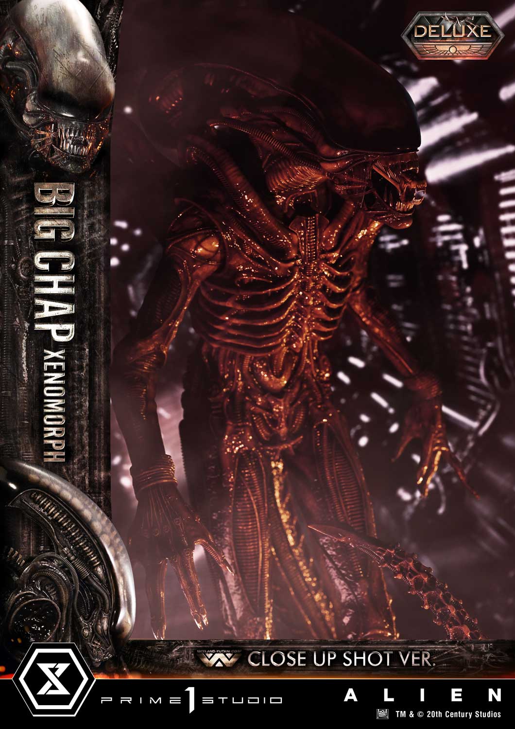 (PRE-ORDER) Museum Masterline XL Alien (Film) Big Chap Xenomorph Close Up Shot Ver. Deluxe Version