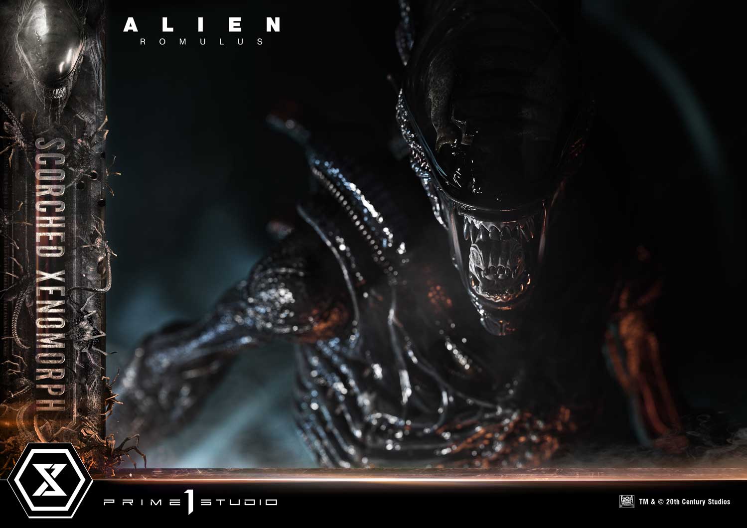 Museum Masterline XL Alien: Romulus Scorched Xenomorph Deluxe Version