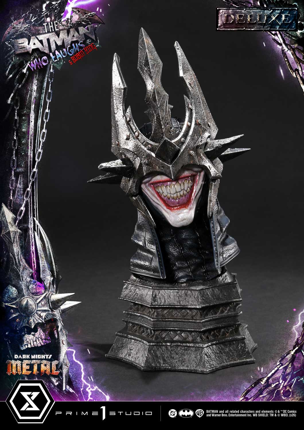 (PRE-ORDER) Museum Masterline Dark Nights: Death Metal The Batman Who Laughs & Robin King Deluxe Version