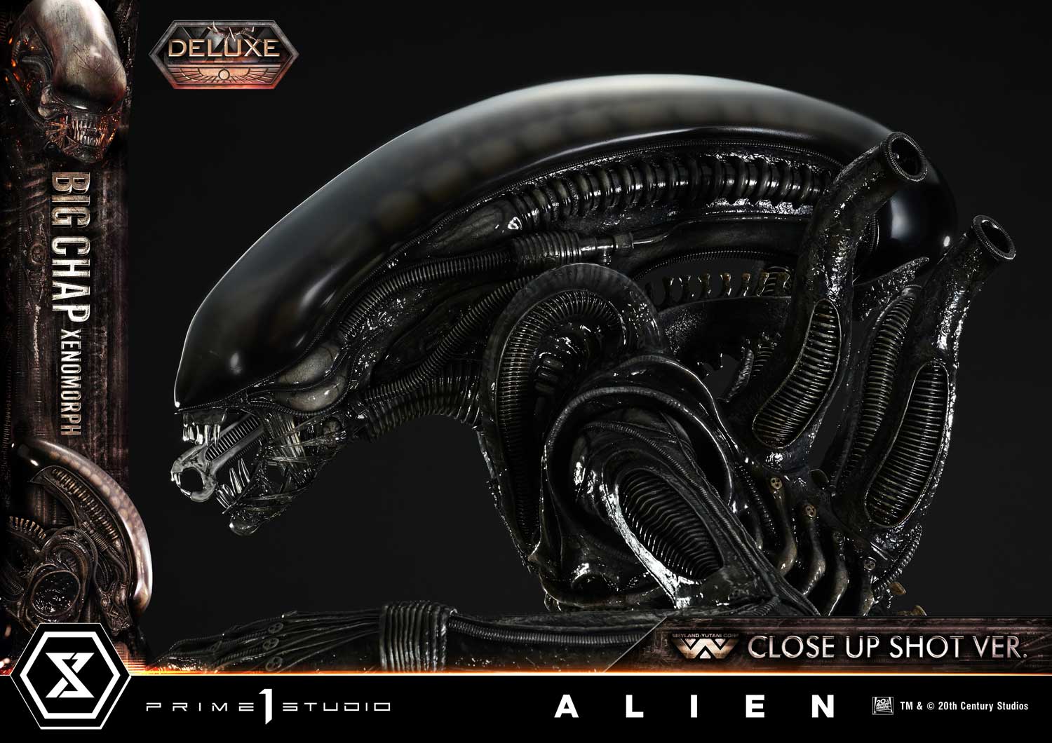 (PRE-ORDER) Museum Masterline XL Alien (Film) Big Chap Xenomorph Close Up Shot Ver. Deluxe Version