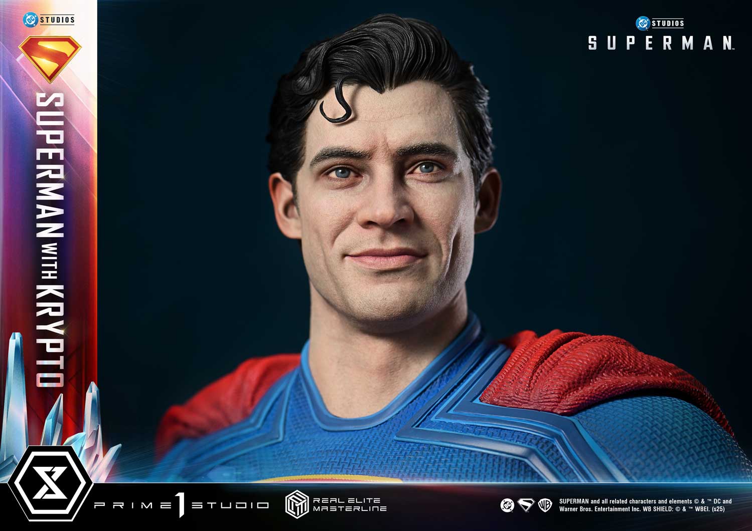 Real Elite Masterline Superman (2025 Film) Superman with Krypto