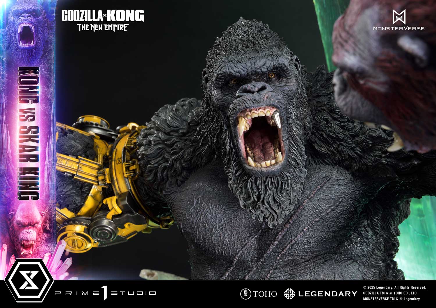 Ultimate Diorama Masterline Godzilla x Kong: The New Empire (Film) Kong vs Skar King Bonus Version