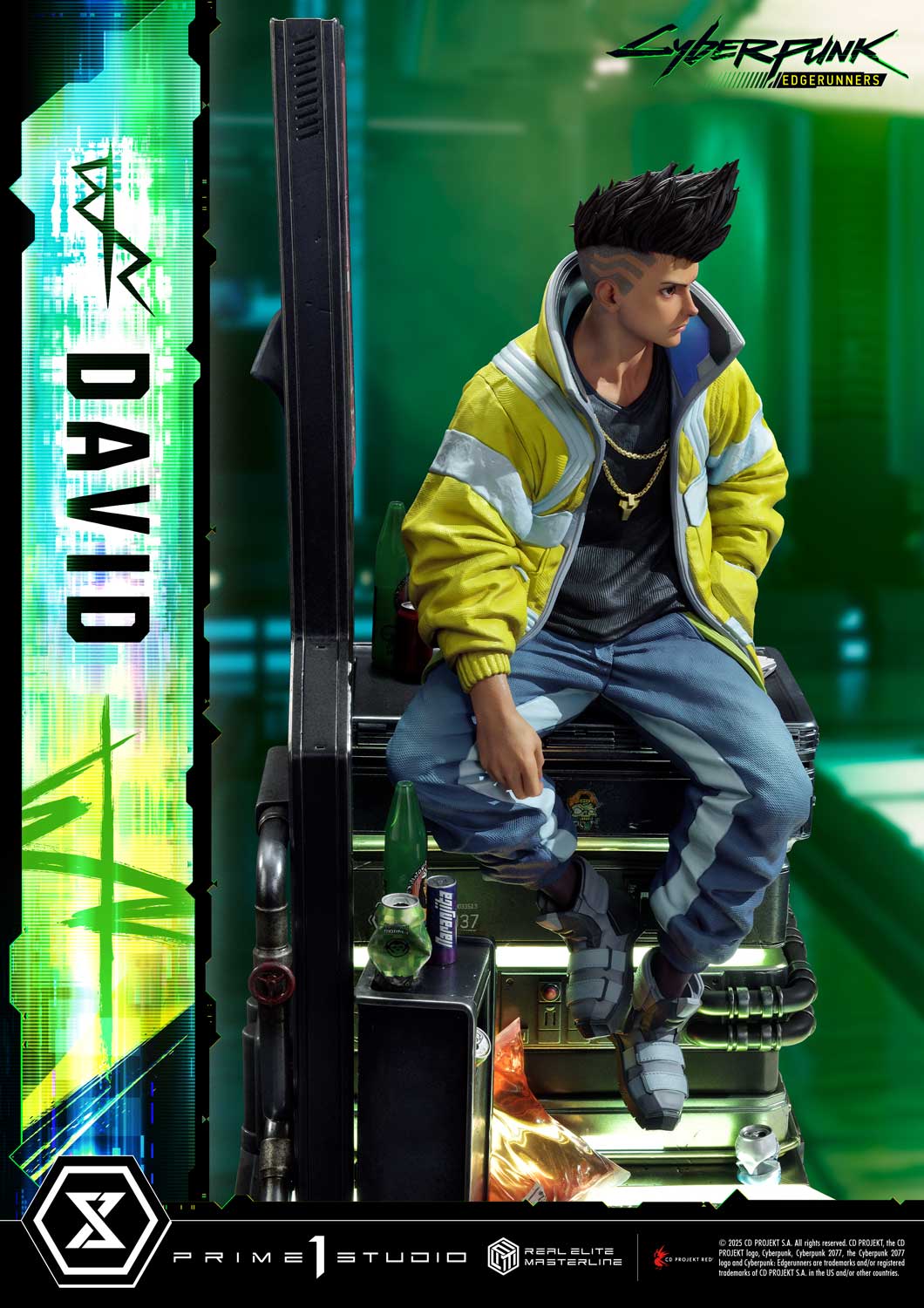 Real Elite Masterline Cyberpunk: Edgerunners David Deluxe Bonus Version