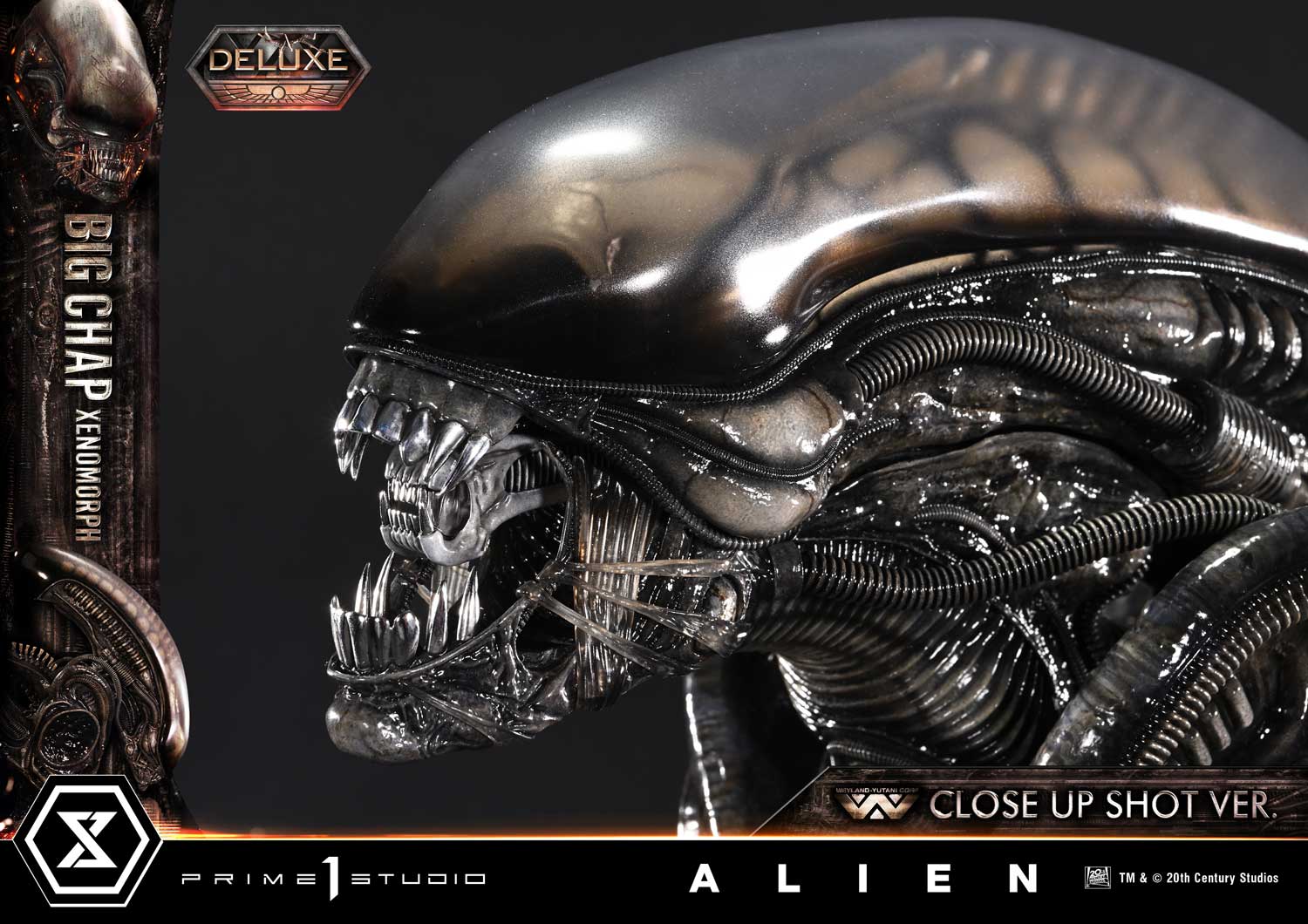 (PRE-ORDER) Museum Masterline XL Alien (Film) Big Chap Xenomorph Close Up Shot Ver. Deluxe Version