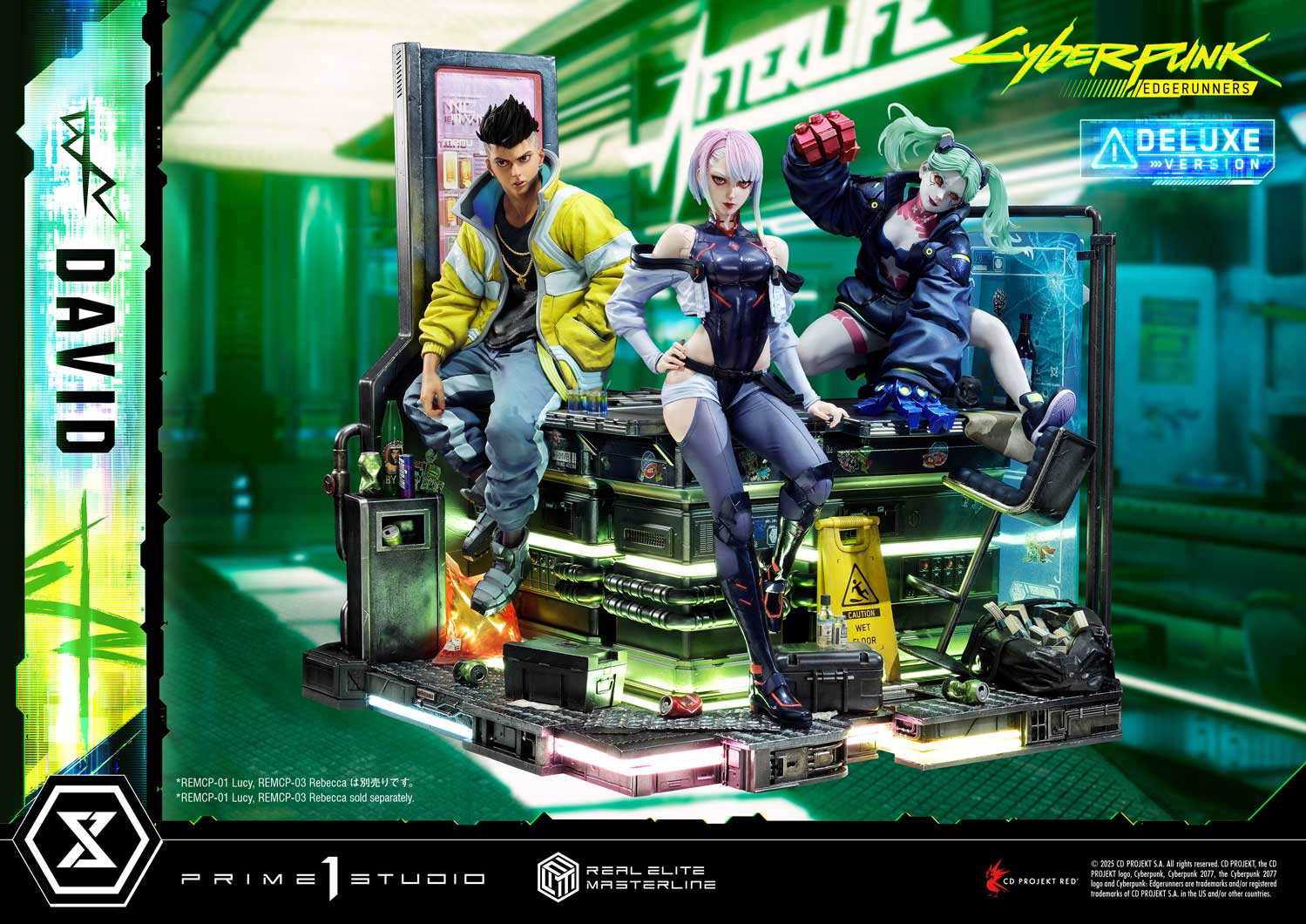 Real Elite Masterline Cyberpunk: Edgerunners David Deluxe Version