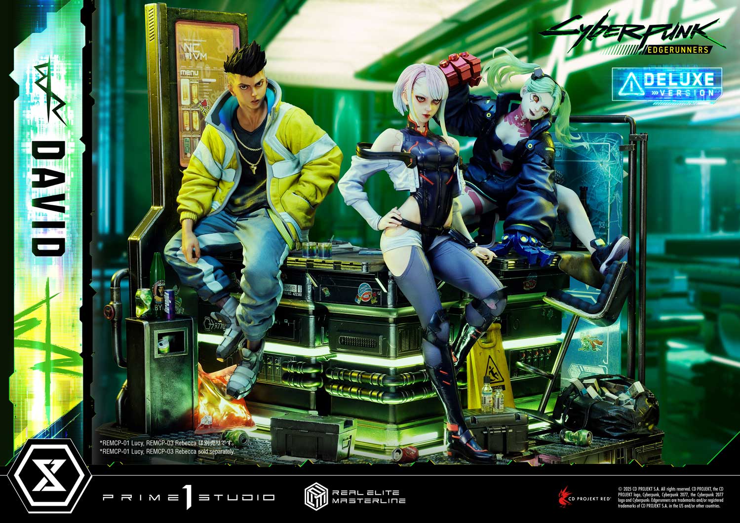 Real Elite Masterline Cyberpunk: Edgerunners David Deluxe Version