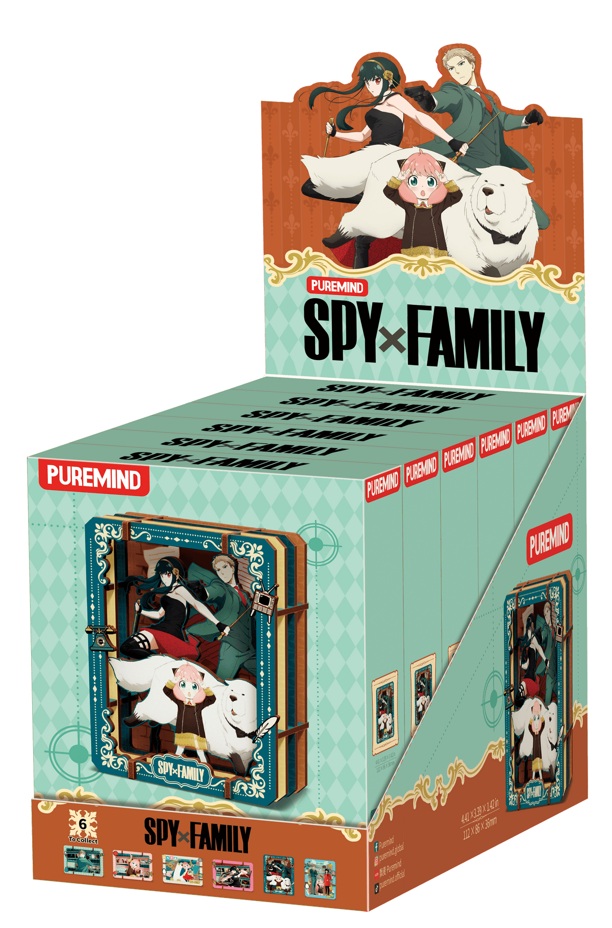 SPY×FAMILY - Family Mission - S (6 units/set) (Box of 6)