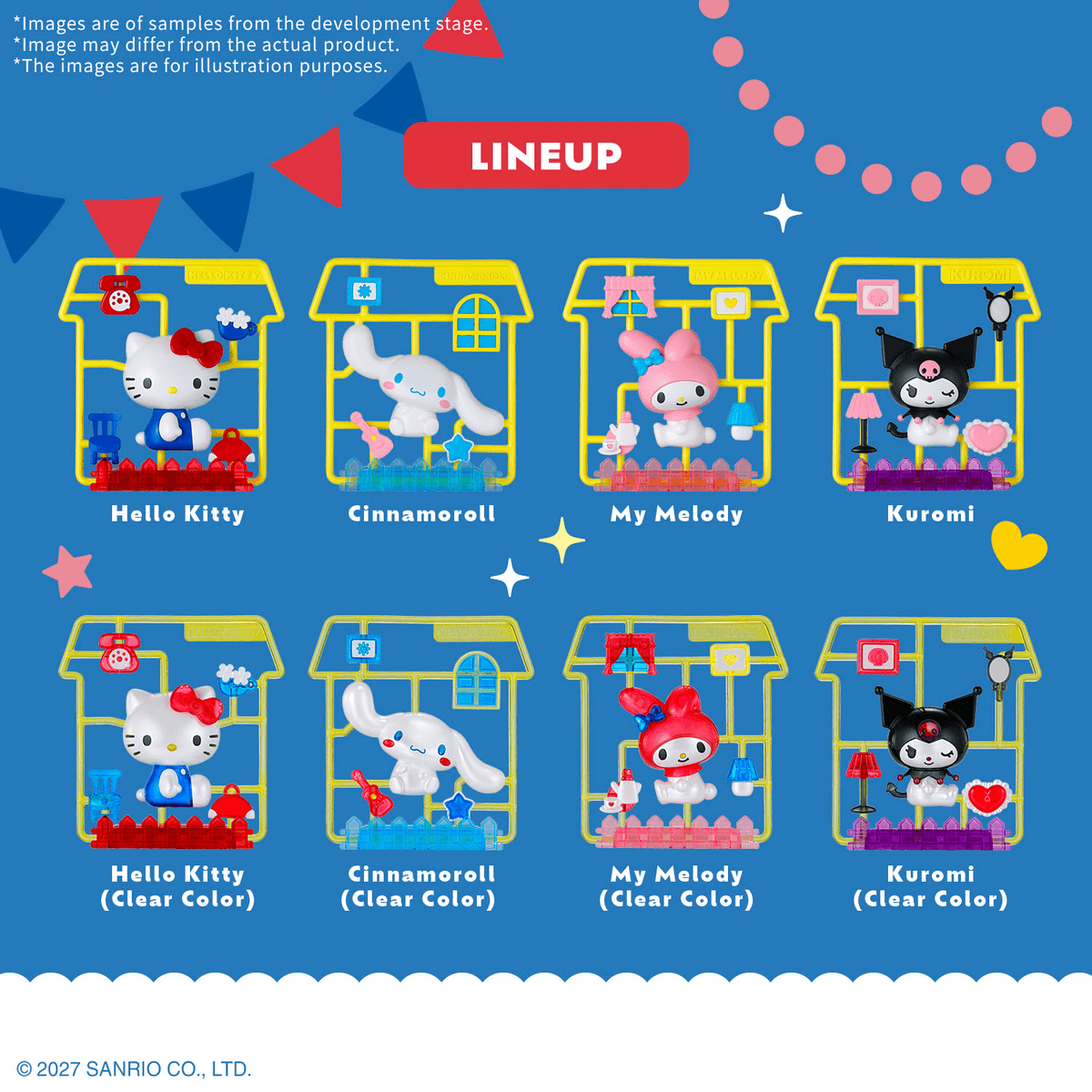 SNAP SCENE Sanrio Characters “Welcome Home" (Box of 8)