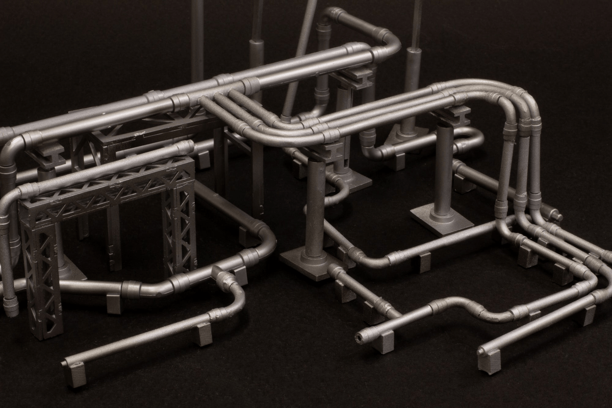 1/150 Scale Structure Kit "Plumbing Set"