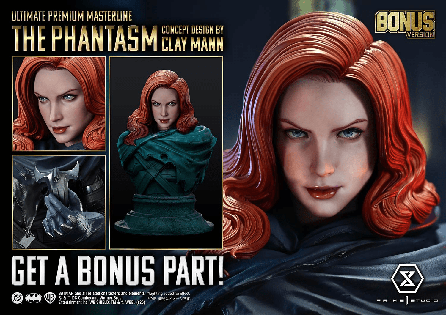  Ultimate Premium Masterline Batman (Comics) The Phantasm (Concept Design by CLAY MANN) Bonus Version  | 4582647123114