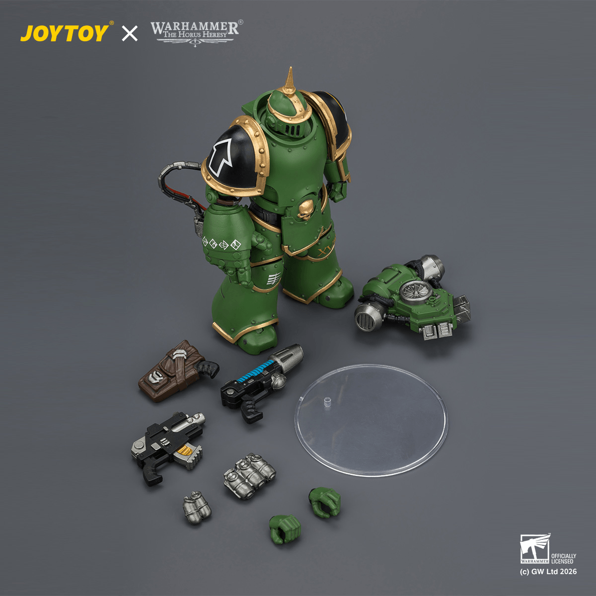 Salamanders MK III Tactical Legionary with Plasma Pistol and Bolt Pistol