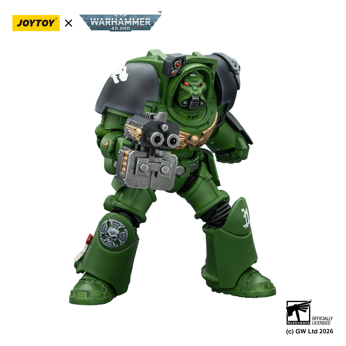 Salamanders Terminator 2 with Power Fist and Storm Bolter | 6927054403226