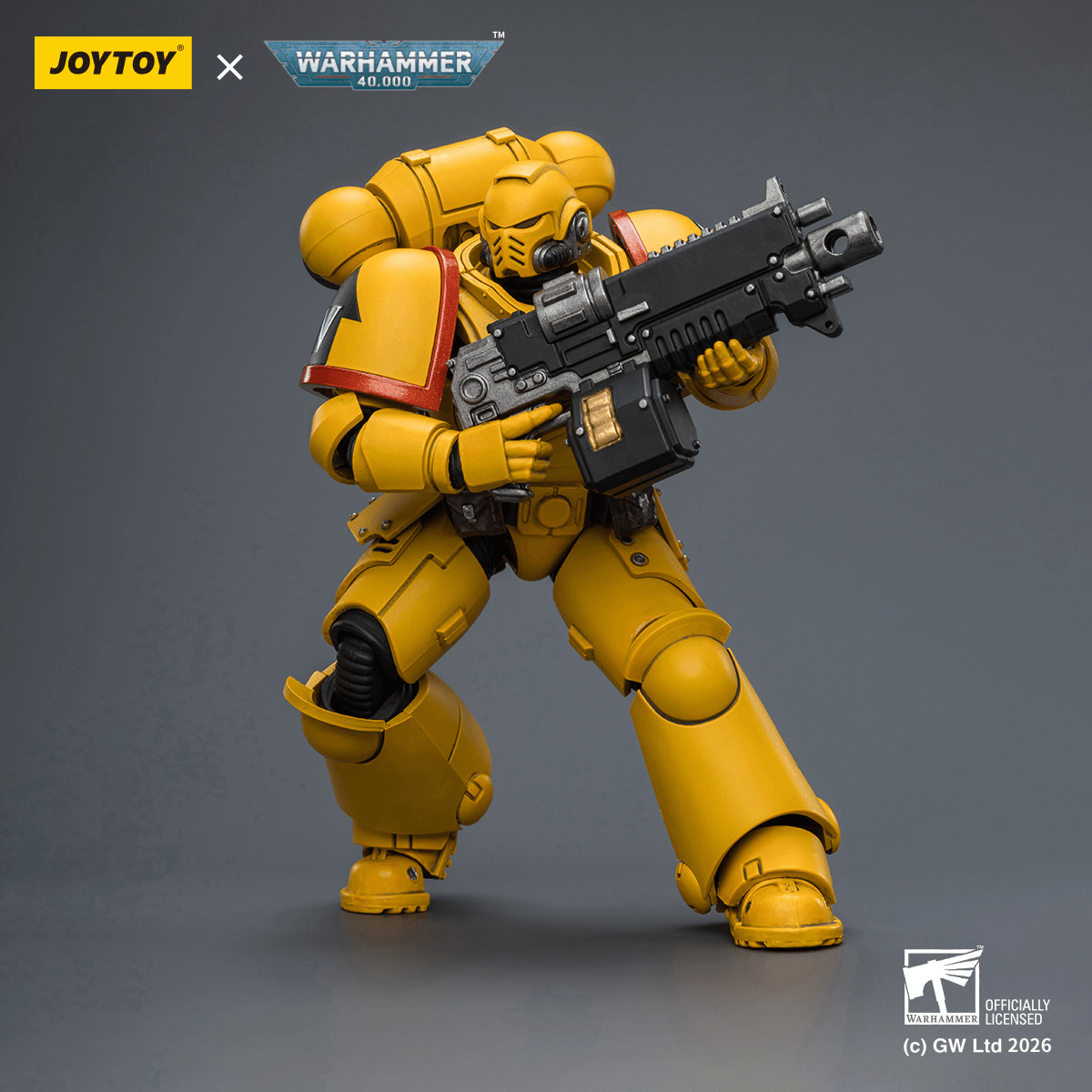 Imperial Fists Intercessor with Bolt Rifle, Bolt Pistol and Chainsword | 6927054403844