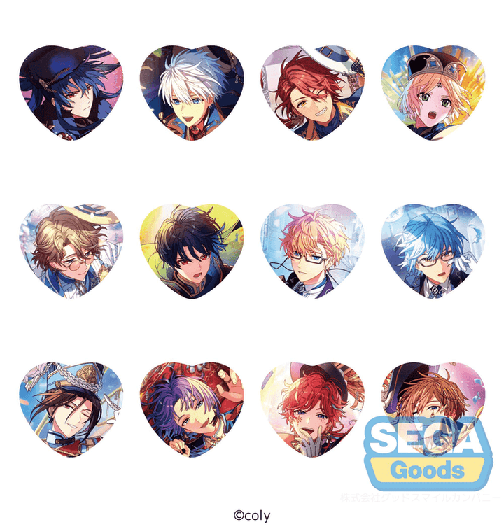 SEGA Promise of wizard Heart-Shaped Button Badge Vol.1 (EX) | 4582733458595