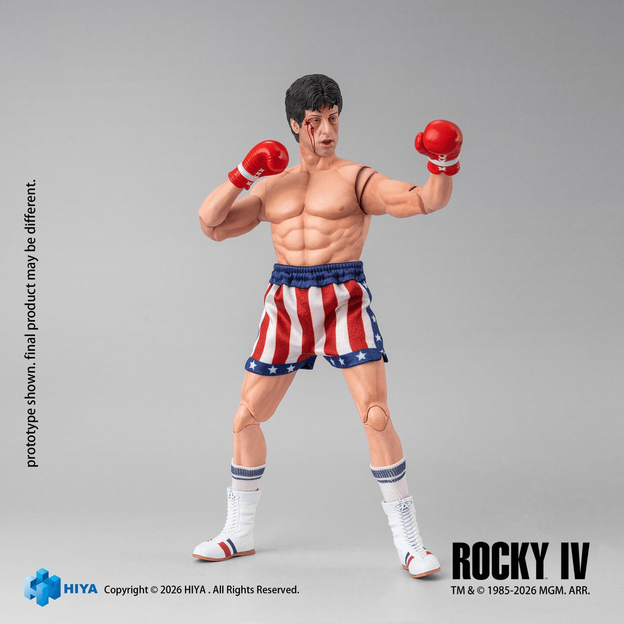 1/12 Scale 6.3 Inch Rocky IV Rocky Boxer Version Action Figure | 6957534205118