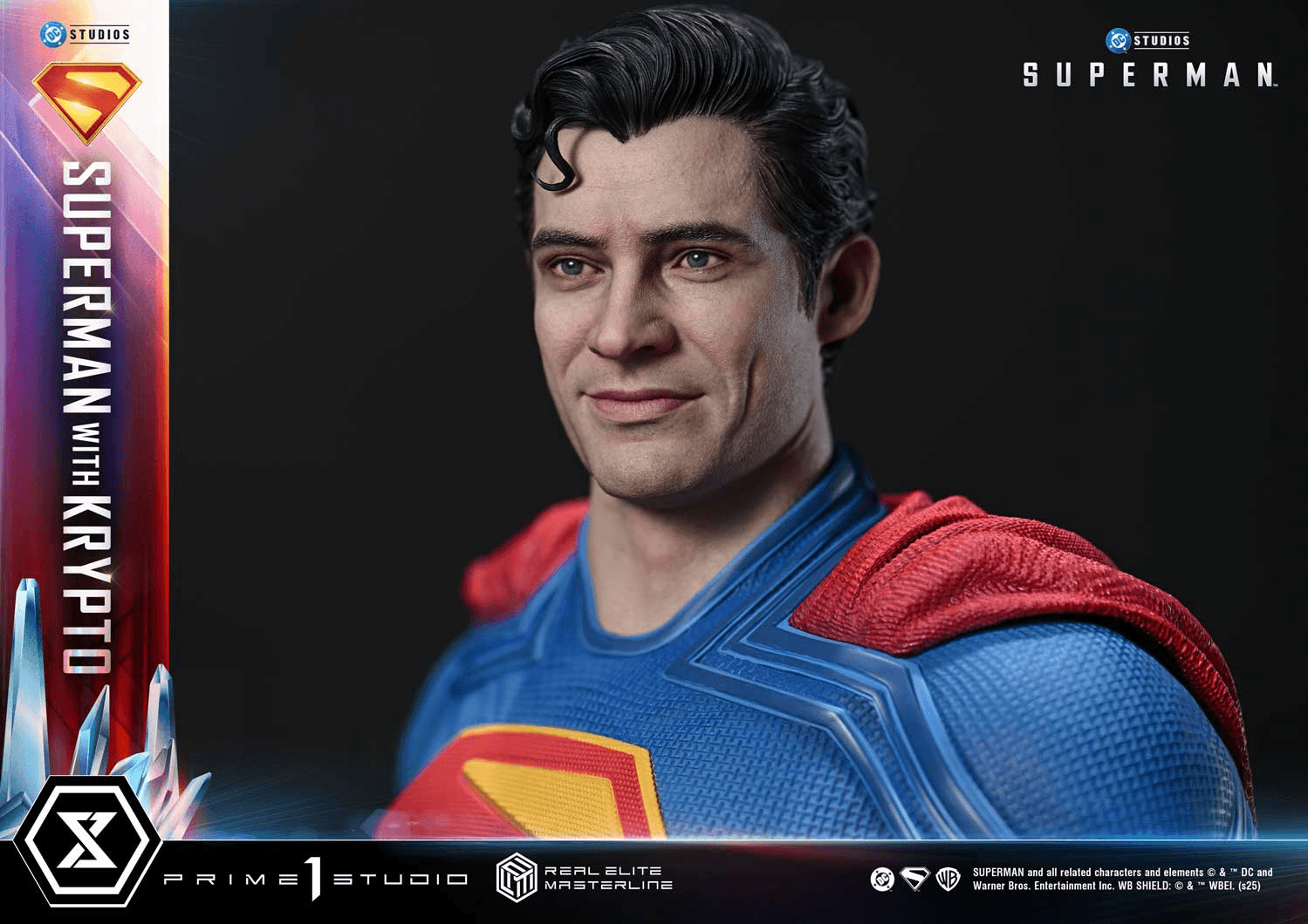 Real Elite Masterline Superman (2025 Film) Superman with Krypto Bonus Version | 4582647123022