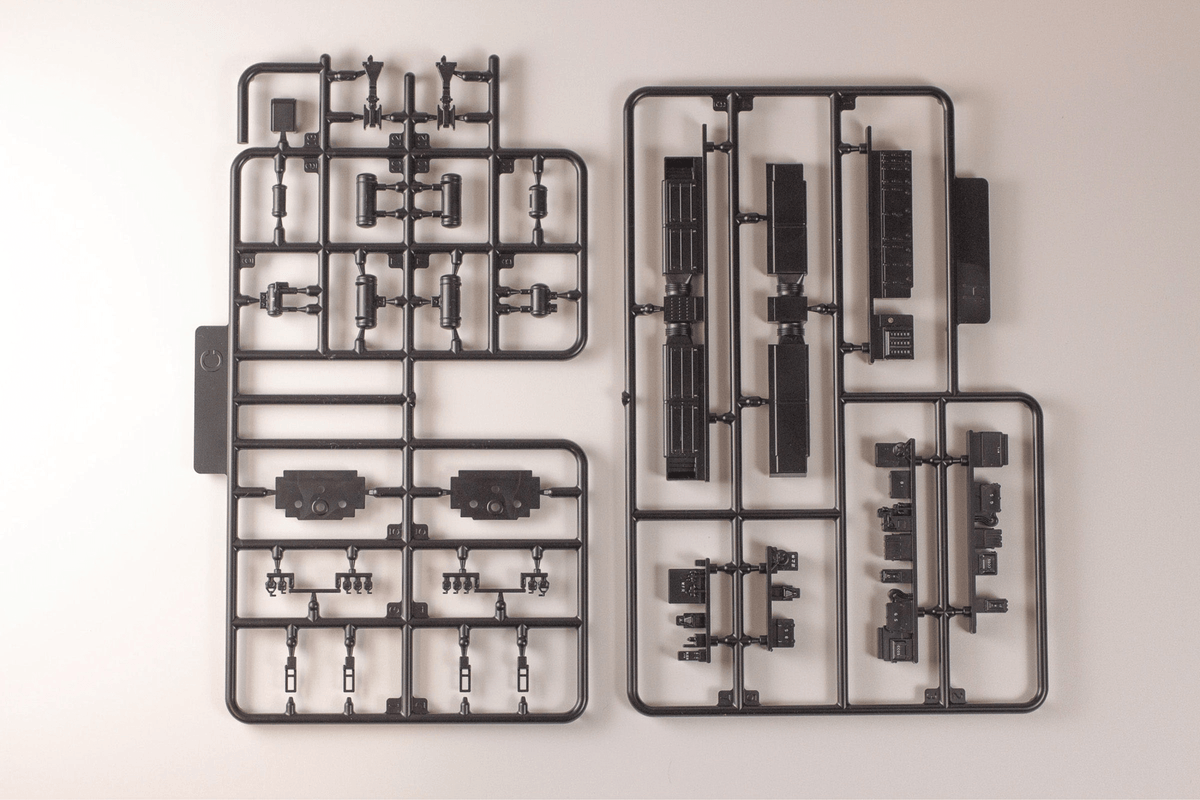 train controller[esistors, main controller, etc.](pre-printed with markings)