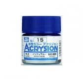 Mr Hobby Acrysion N15 - Bright Blue (Gloss/Primary) | 4973028034103