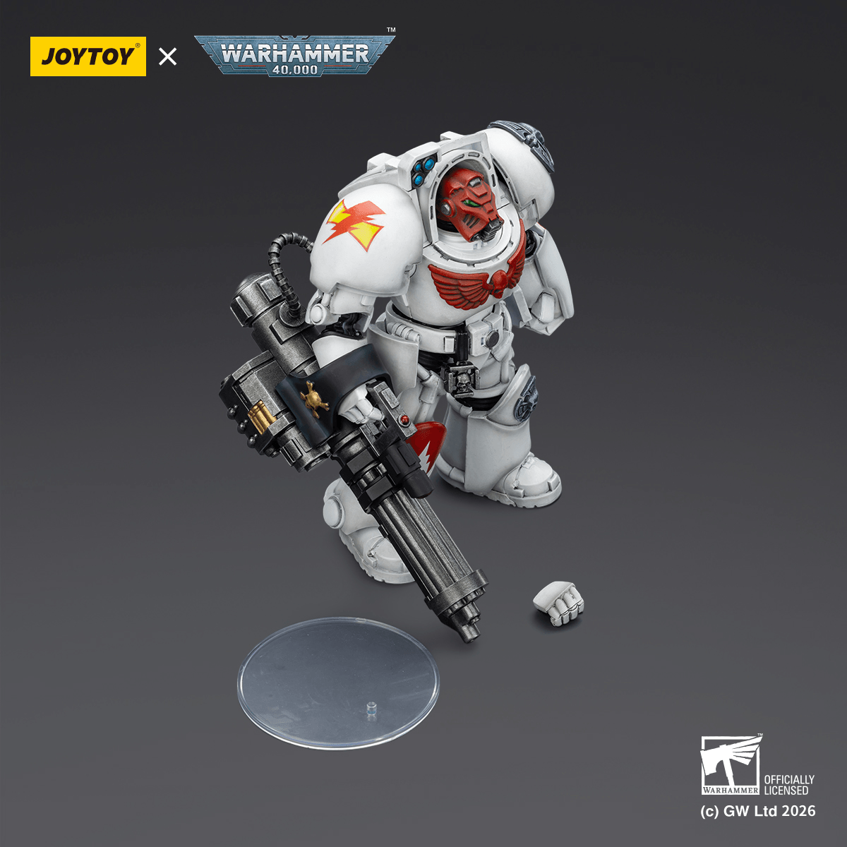 White Scars Terminator 3 with Power Fist and Assault Cannon | 6927054403202