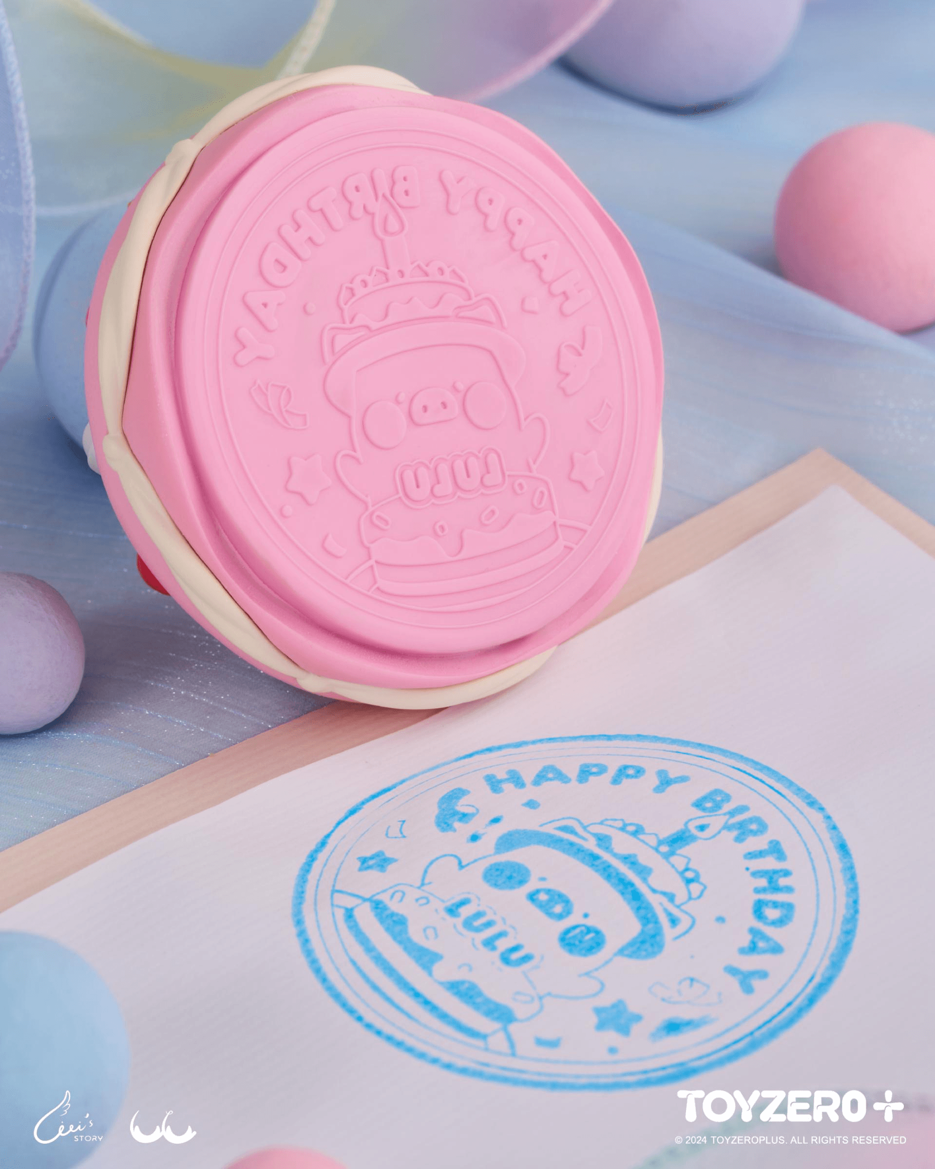 LuLu the Piggy - 5th Anniversary Birthday Cake premium set | 781005994227
