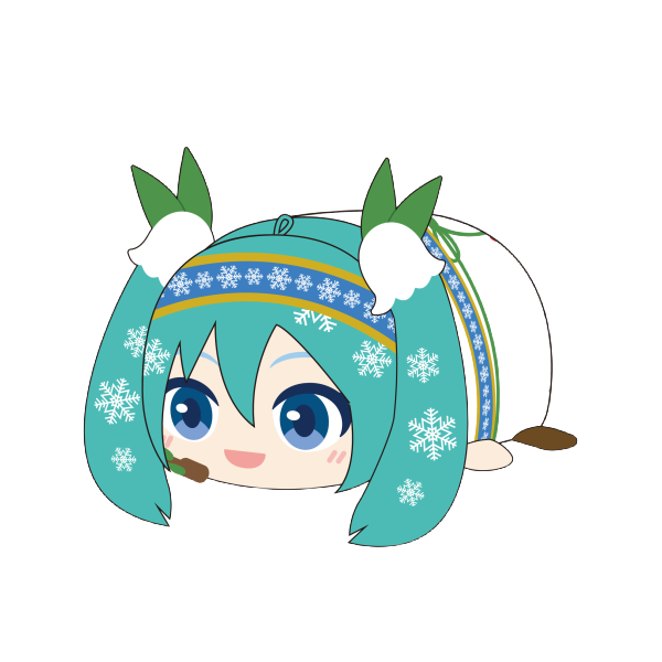 Piapro.net MAX YUKI MIKU POTE KORO MASCOT | 4580683621236