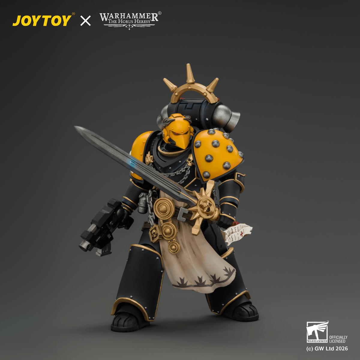 Imperial Fists Champion Consul with Combi-Melta and Power Sword