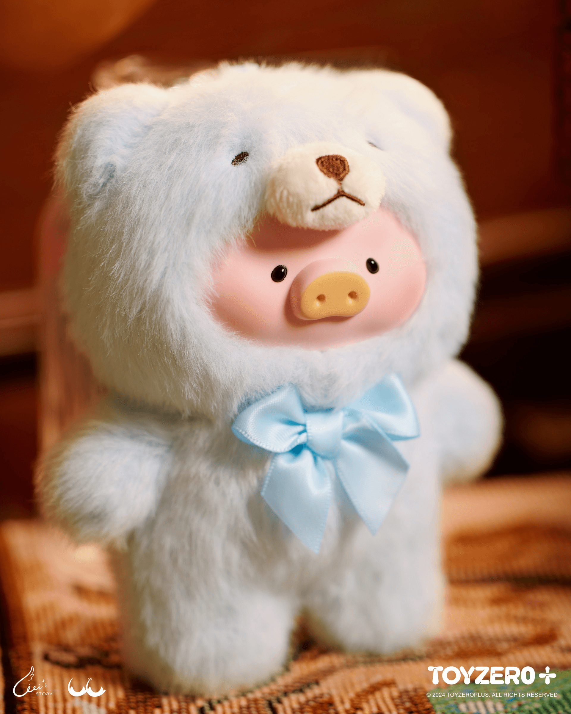 LuLu the Piggy - Vintage Teddy Shop Vinyl Face Blindbox (Box of 6)