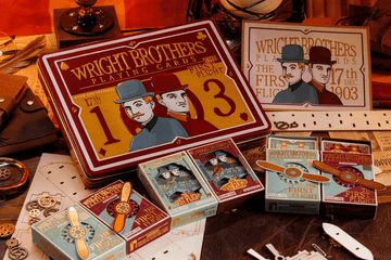 Wright Brothers Playing Cards - HALF-BRICK SET
