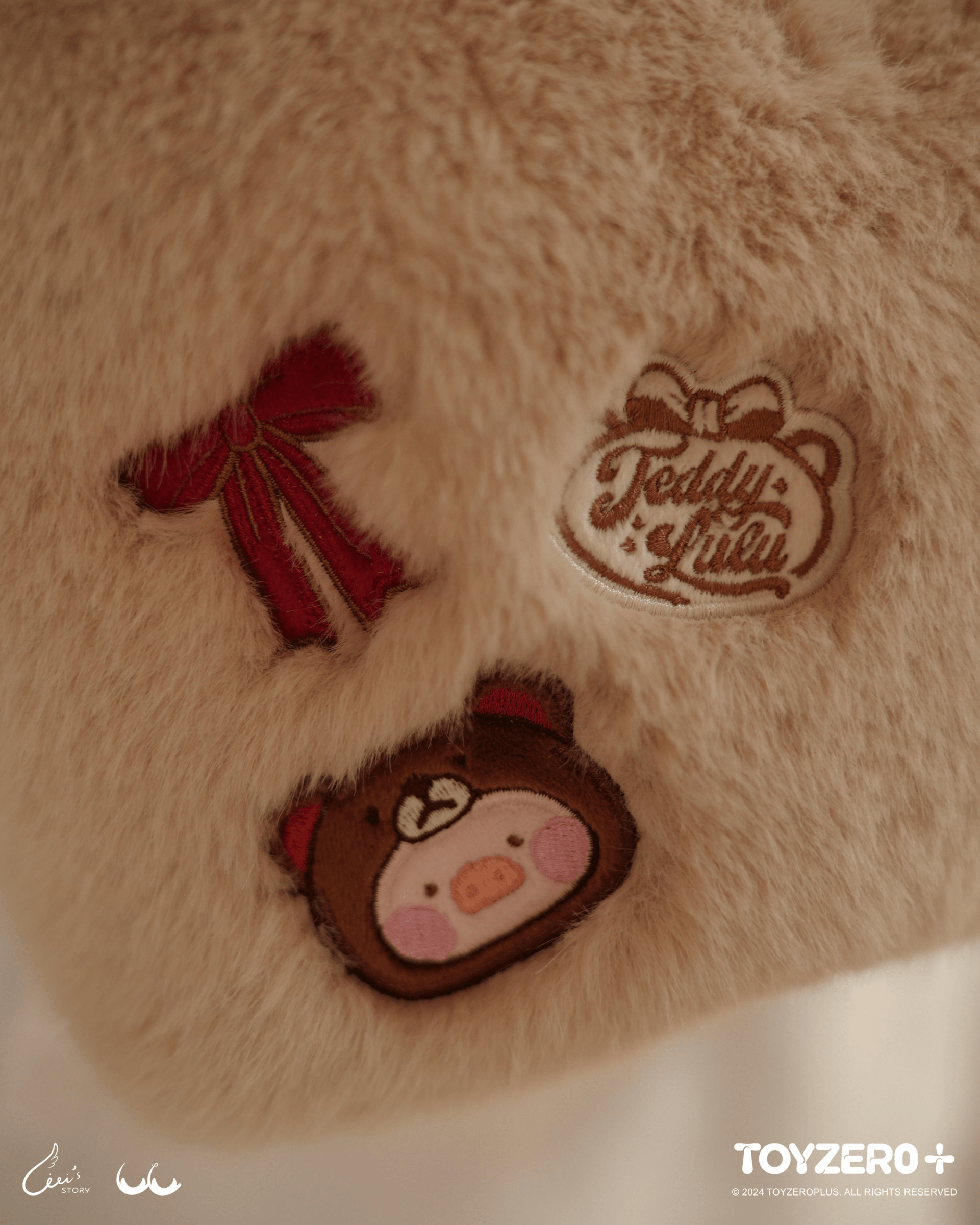 LuLu the Piggy - Teddy LuLu Plush Tote Bag | 781005360244