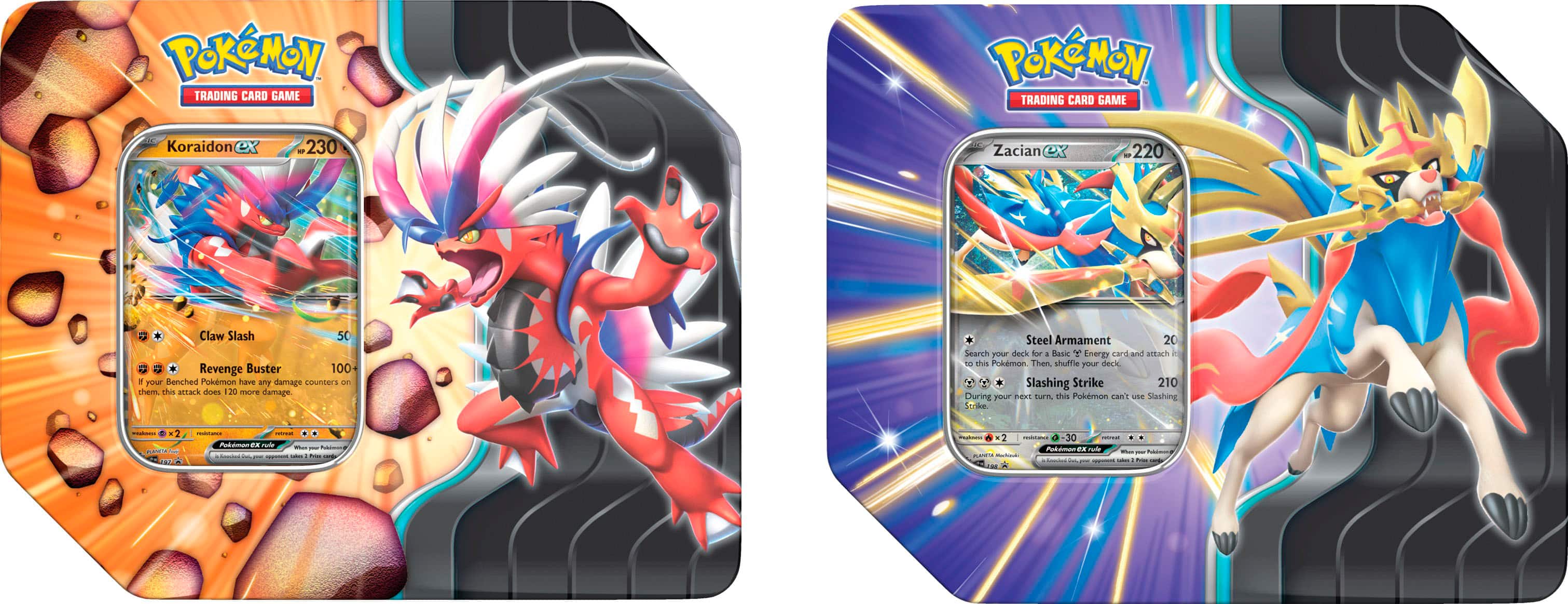 POKEMON SLASHING LEGENDS TIN(196214108745)
