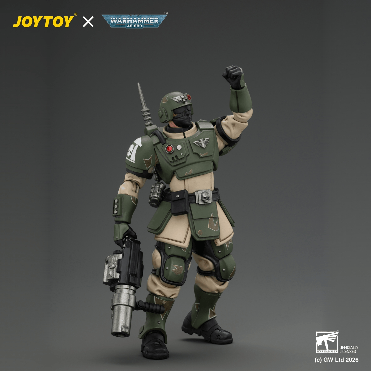 Astra Militarum Kasrkin 5 with Grenade Launcher