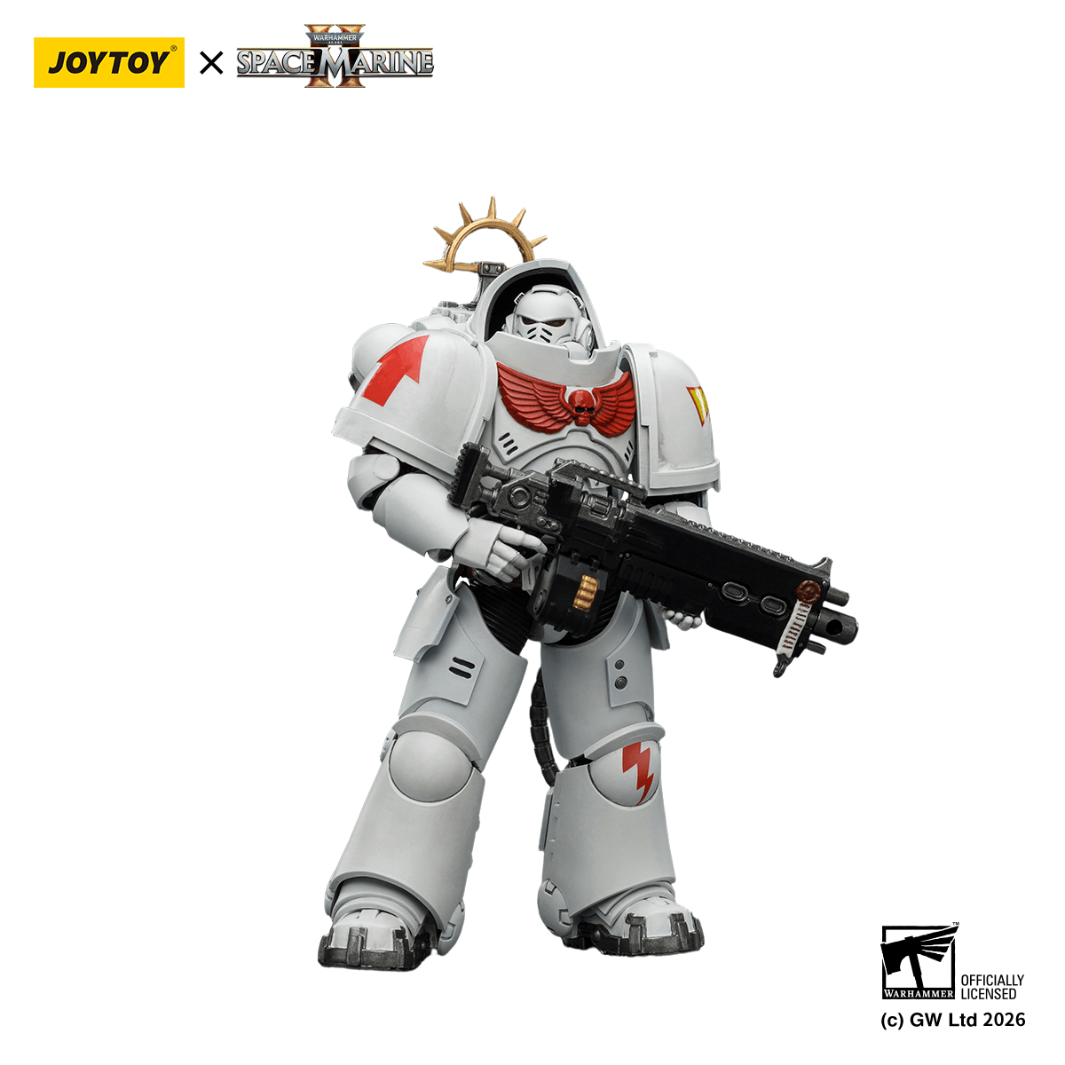 Game Edition White Scars Heavy Intercessor with Heavy Bolt Rifle and Bolt Pistol | 6927054403691