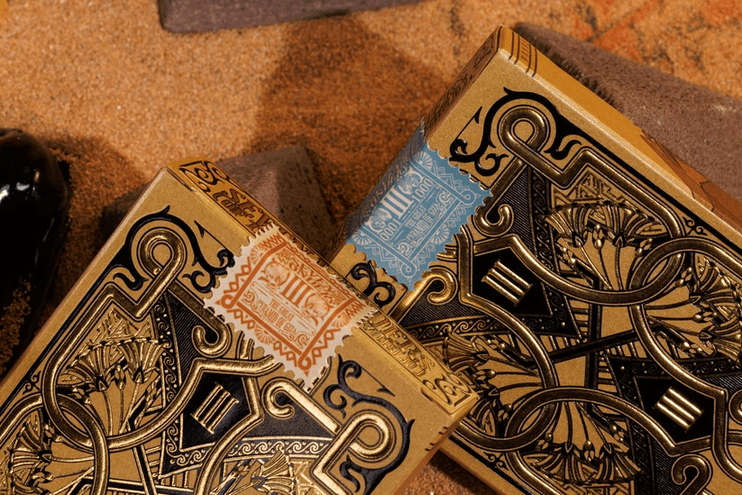 The Great Pyramid of Giza Playing Cards - Half Brick Set