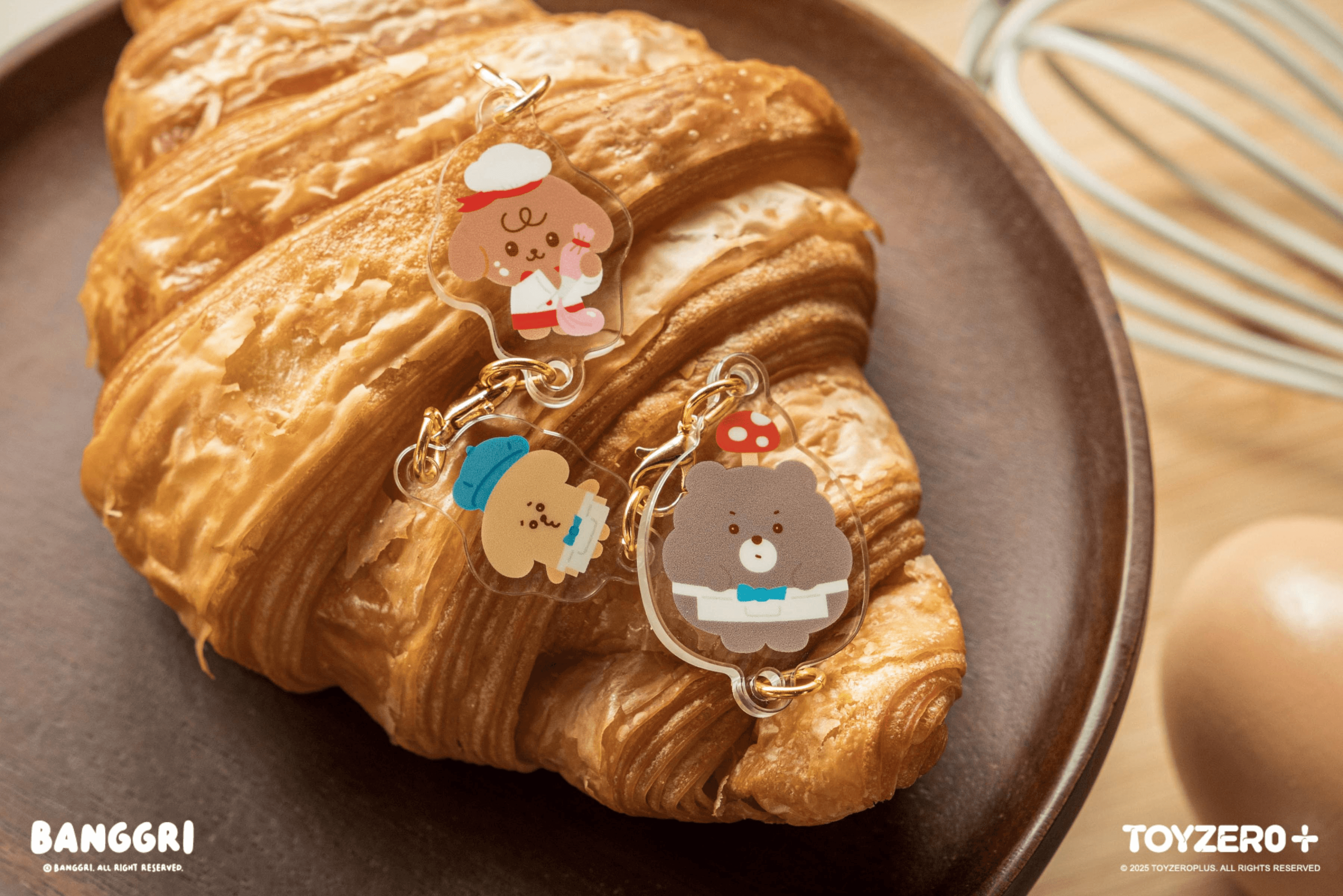 BANGGRI Bakery Series - Acrylic Keychain Set (B) | 6978531760660