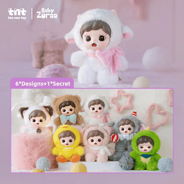 Zoraa Fluffy Cabin Series Viny Plush Doll (Box of 6)
