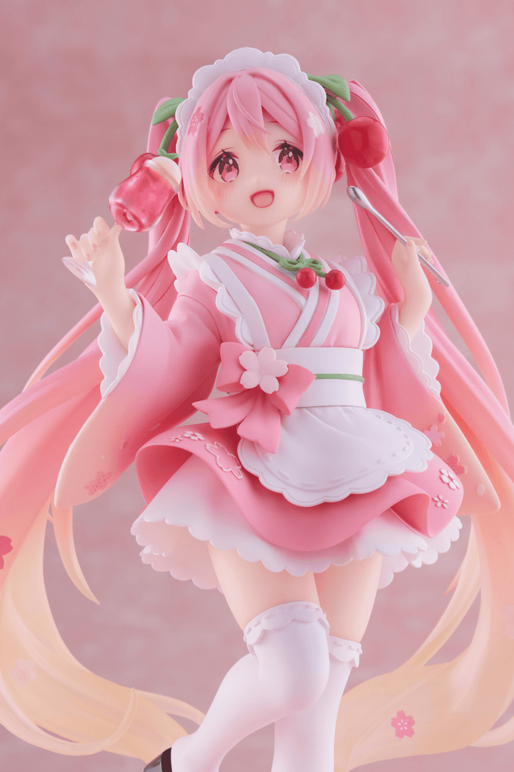 Sakura Miku Newley Written Figure (Japanese Cafe Ver.) Reissue | 0840342405152
