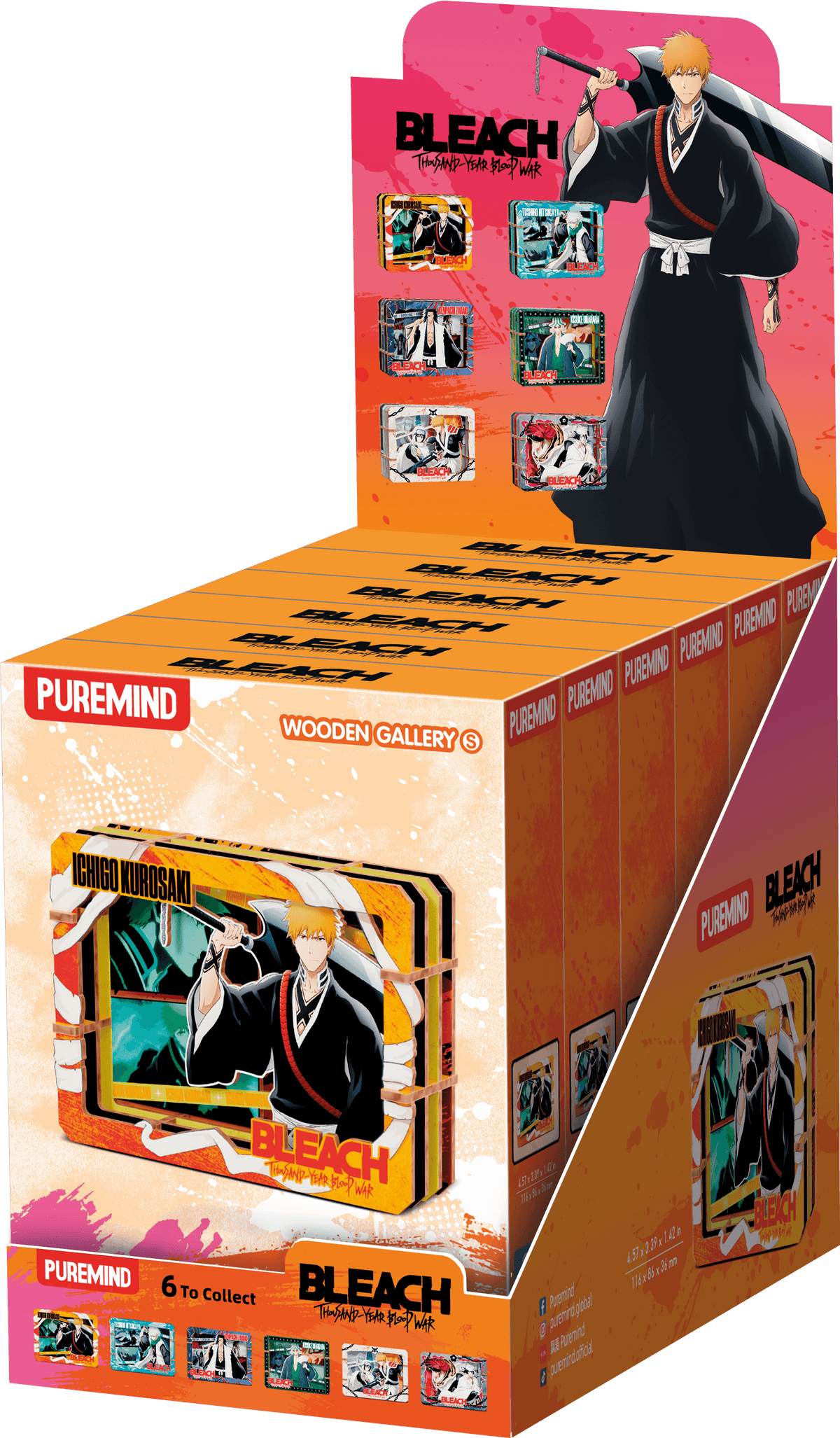 Bleach - Zanpakuto Saga -S (6units/set) (Box of 6)