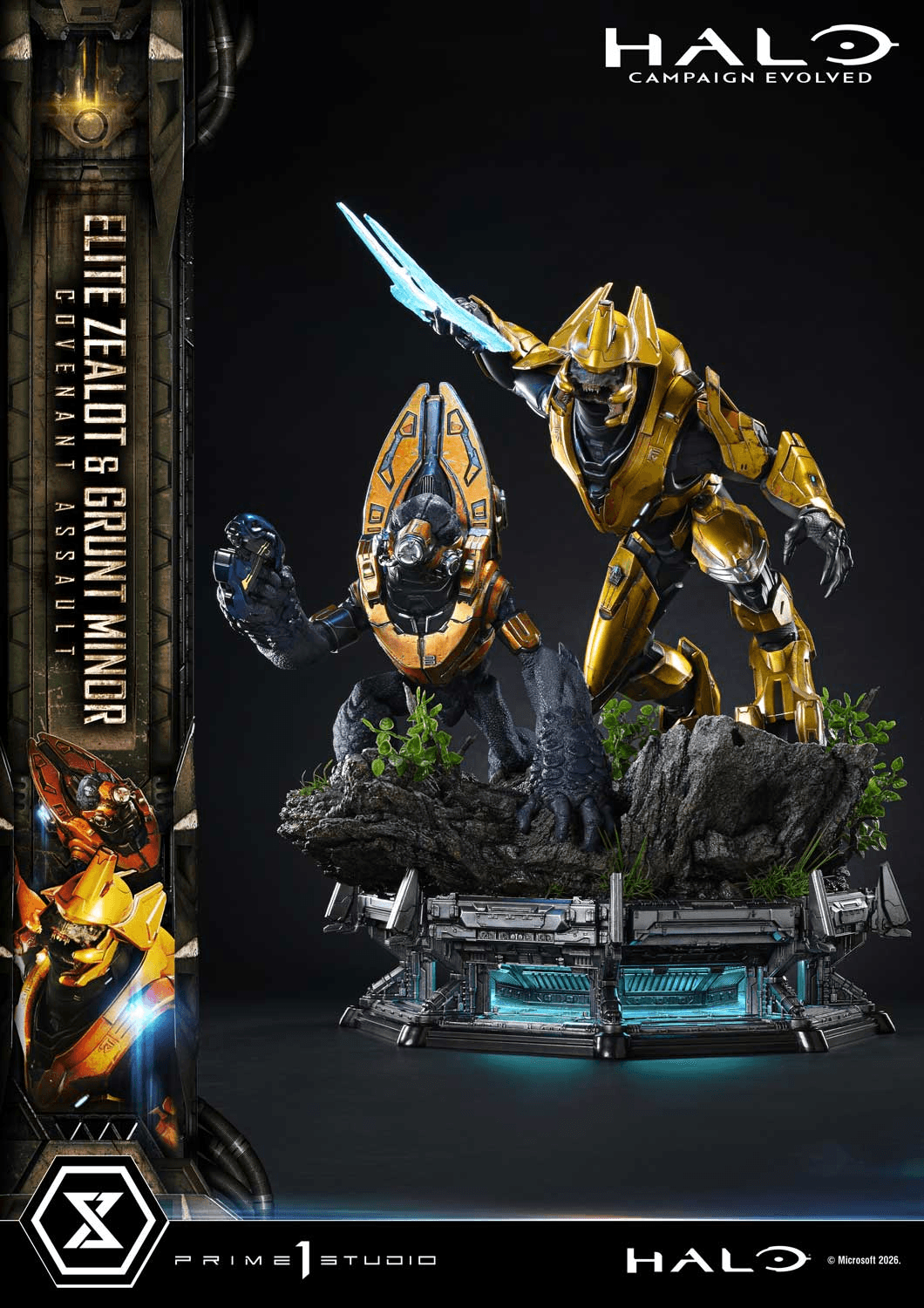 Ultimate Premium Masterline Halo: Campaign Evolved Elite Zealot & Grunt Minor: Covenant Assault